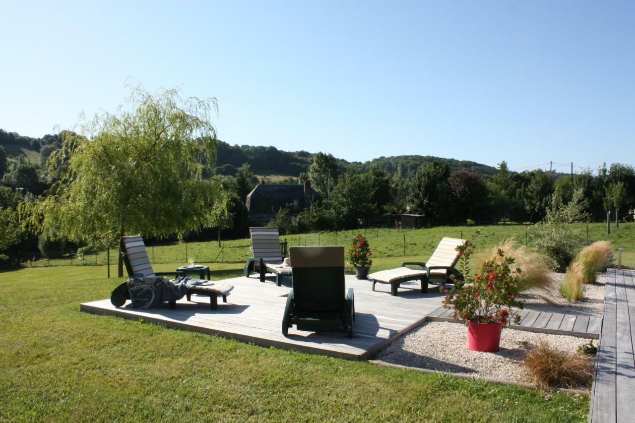 مبيت وإفطار La Rivière-Saint-Sauveur Le Jardin De Venus المظهر الخارجي الصورة